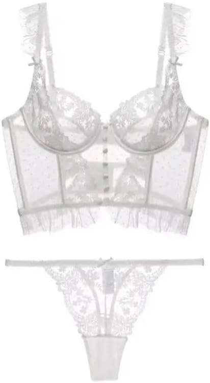 Lingerie Spalline Regolabili Perizoma Set 2 Pezzi